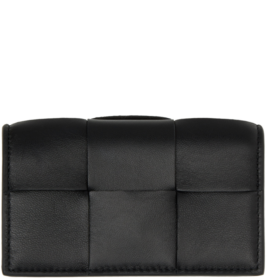  Ví Nữ Bottega Veneta Cassette Card Holder 'Black' 