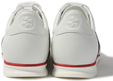  Giày Nam Gucci Leather Web Sneaker 'White' 