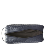  Túi Nam Bottega Veneta Calfskin Clutch Regular 'Dark Blue' 