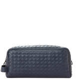  Túi Nam Bottega Veneta Calfskin Clutch Regular 'Dark Blue' 