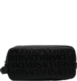  Túi Nam Versace Over Nylon Wash Bag 'Black' 