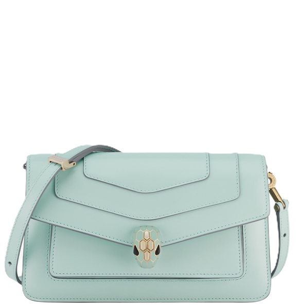  Túi Nữ Bvlgari Serpenti Forever East-West 'Light Blue' 