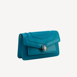  Túi Nữ Bvlgari Serpenti Forever East-West Shoulder Bag 'Blue' 