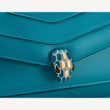  Túi Nữ Bvlgari Serpenti Forever East-West Shoulder Bag 'Blue' 