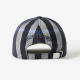  Mũ Nam Burberry Embroidery Logo Check 'Blue' 