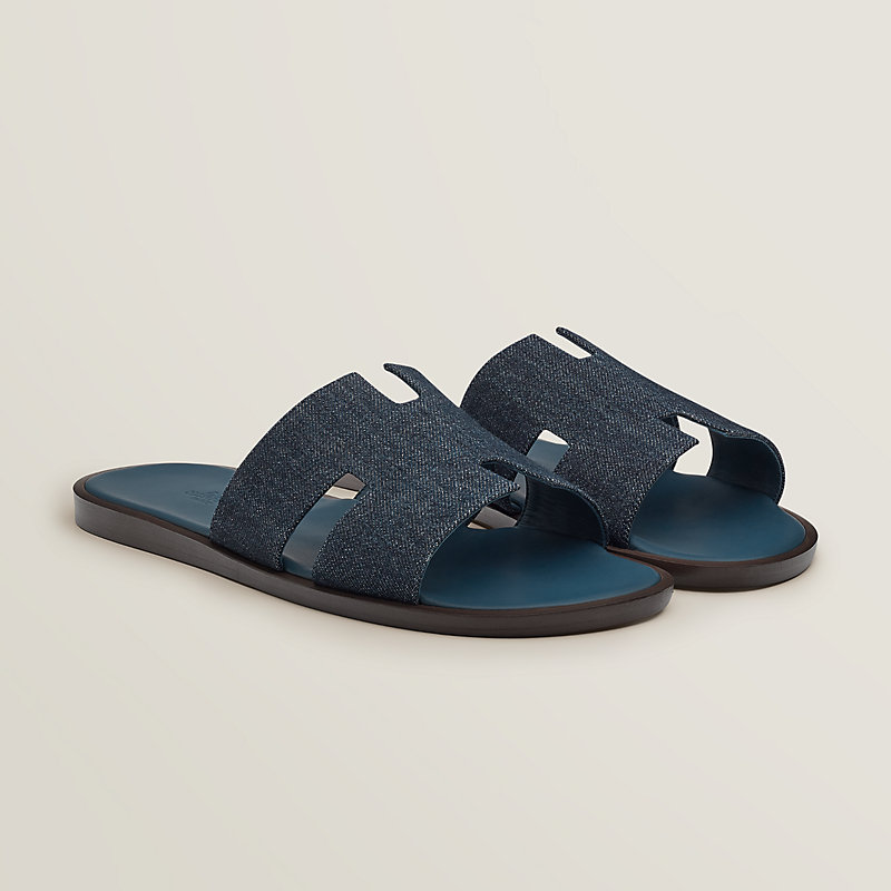  Dép Nam Hermes Izmir Sandal 'Denim' 