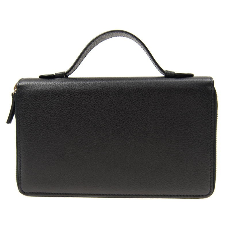  Túi Nam Gucci Leather Soho Travel Document 'Black' 