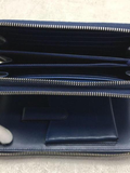  Túi Nữ Gucci Wallets Long Zipper Wallet 'Navy' 
