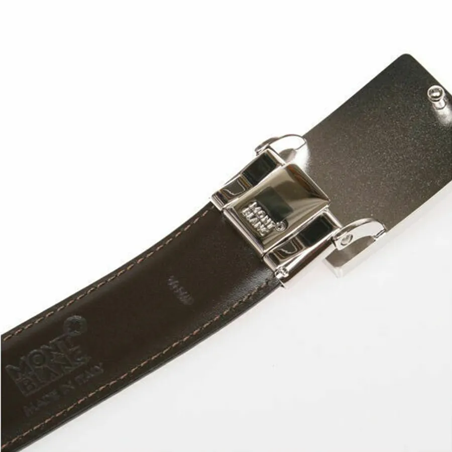  Thắt Lưng Nam MontBlanc Belt Reversible 'Black' 