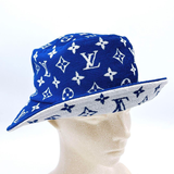  Mũ Louis Vuitton LV Match Bucket Hat 'Blue' 