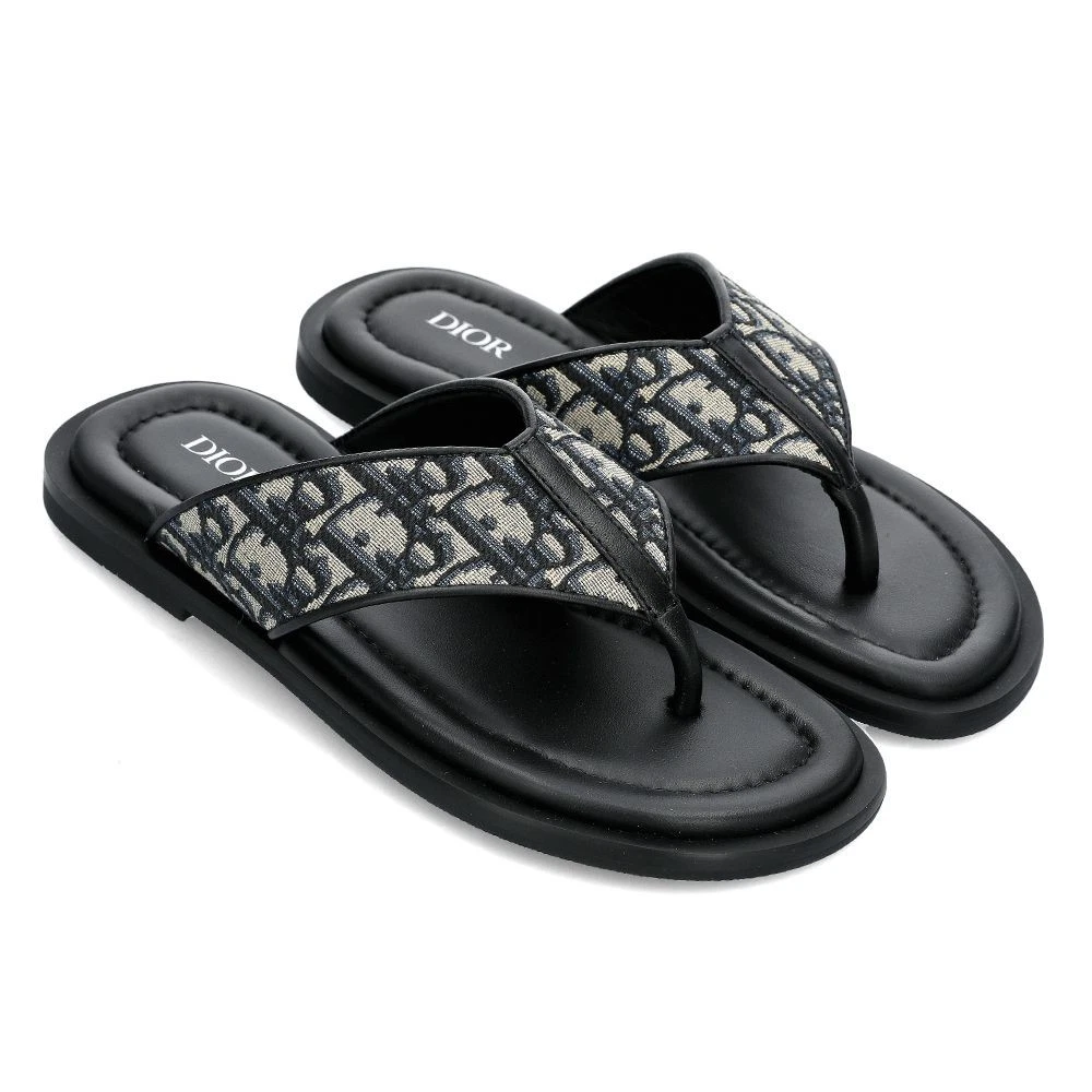  Dép Dior Alias Thong Sandal 'Black' 