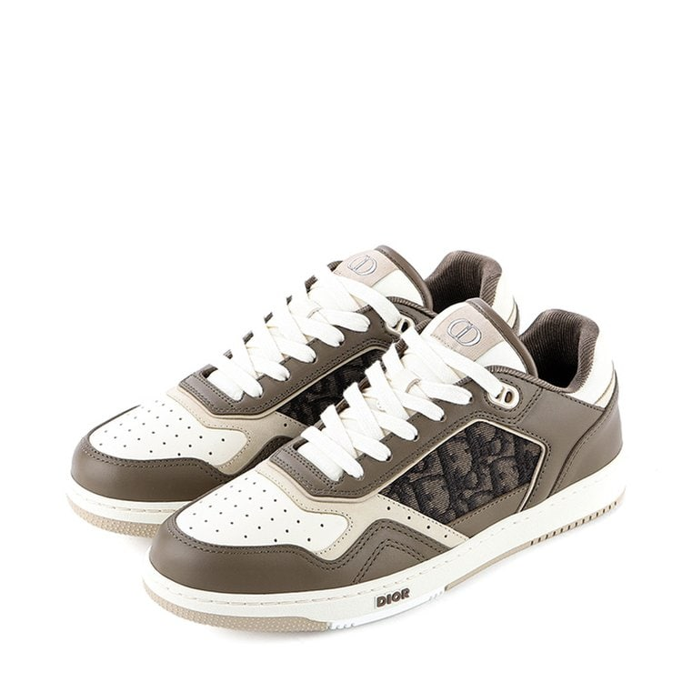 Giày Nam Dior B27 Uptown Low-Top Sneaker 'Brown Ebony' 