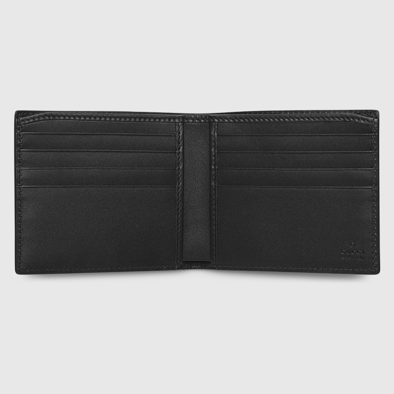  Ví Nam Gucci GG Supreme Web ‘Black Gray’ 