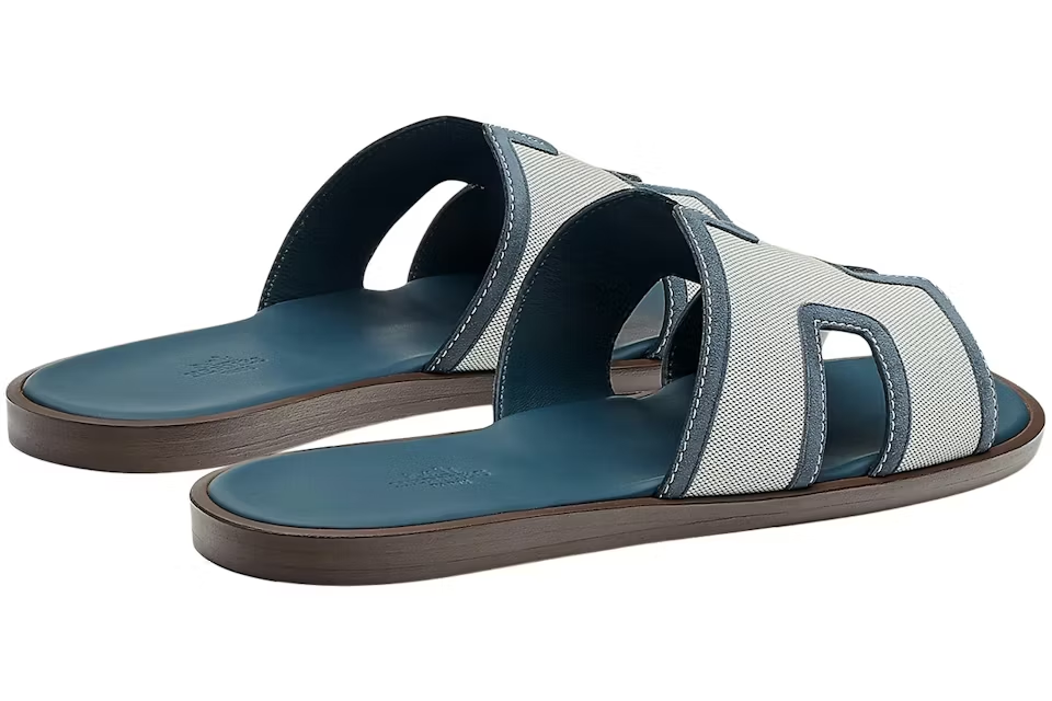 Dép Nam Hermes Izmir Sandal 'Blue' 