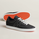  Giày Nam Hermes Boomerang Sneaker 'Black' 