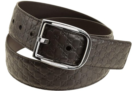  Thắt Lưng Nam Gucci Microgucci Belt 'Brown' ‎ 