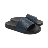  Dép Nam Gucci Slide 'Blue Black' 