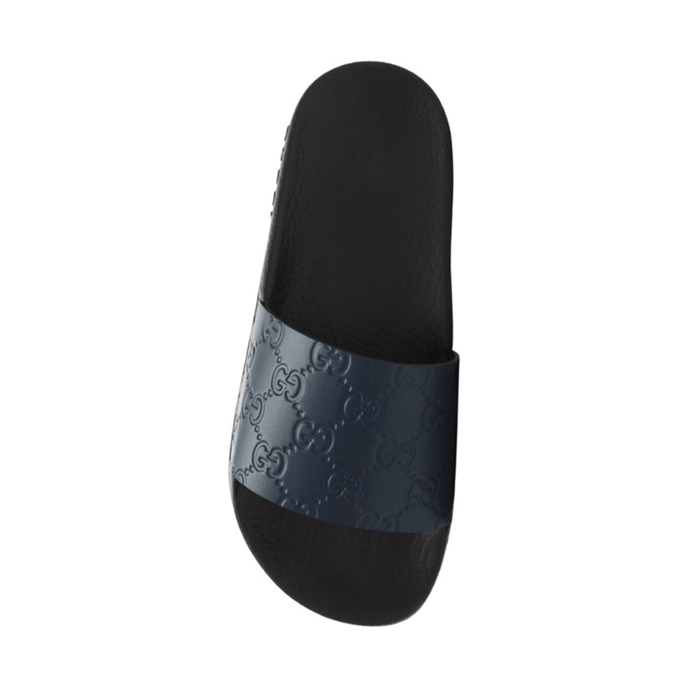  Dép Nam Gucci Slide 'Blue Black' 