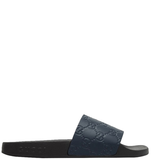  Dép Nam Gucci Slide 'Blue Black' 