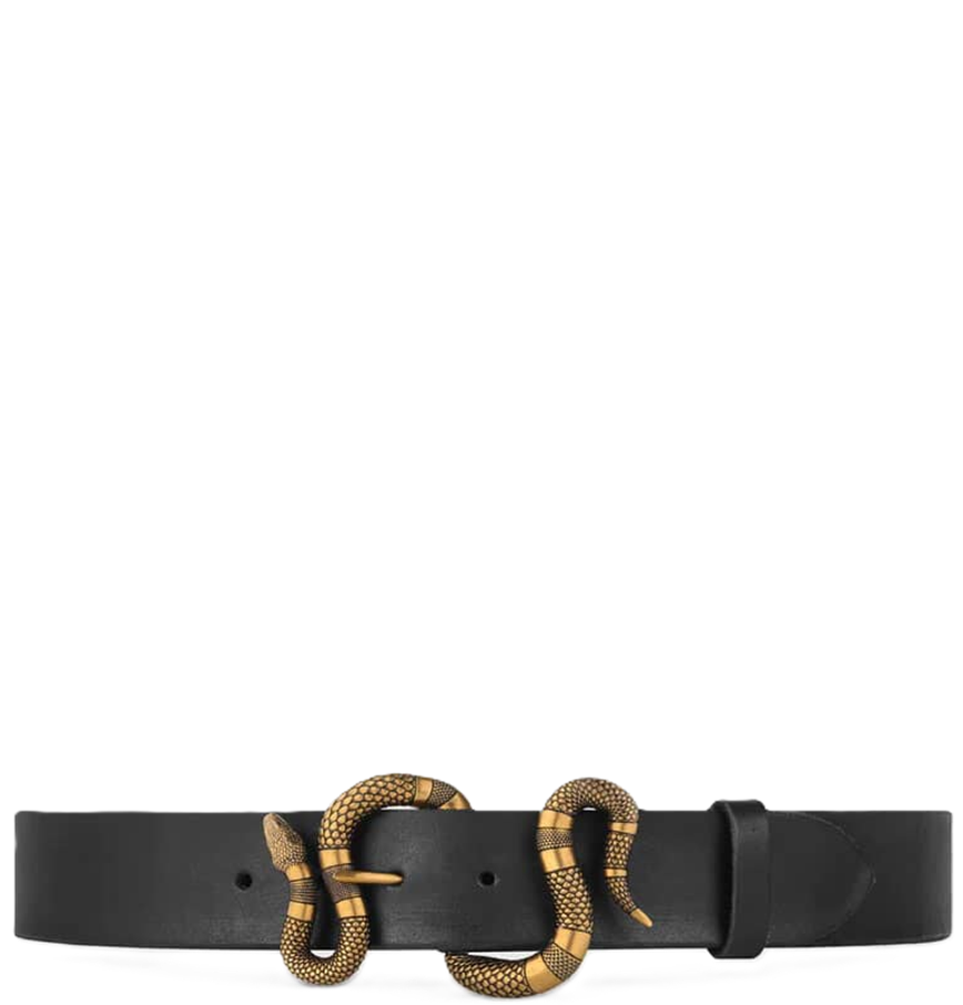  Thắt Lưng Nam Gucci Original Cut Snake Casual Leather 'Black' 