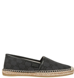  Giày Nữ Gucci Espadrille GG Supreme Canvas 'Black' 