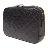  Túi Nam Gucci Logo-embossed Hand Bag 'Black' 