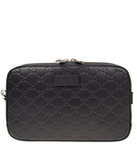  Túi Nam Gucci Logo-embossed Hand Bag 'Black' 