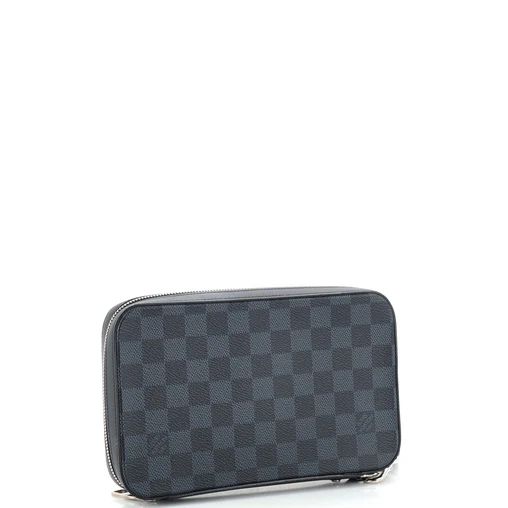  Túi Nam Louis Vuitton Dandy Wallet Damier Cobalt 'Navy' 