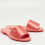  Dép Nữ Chanel Sandales Chaussures Sandals 'Orange' 