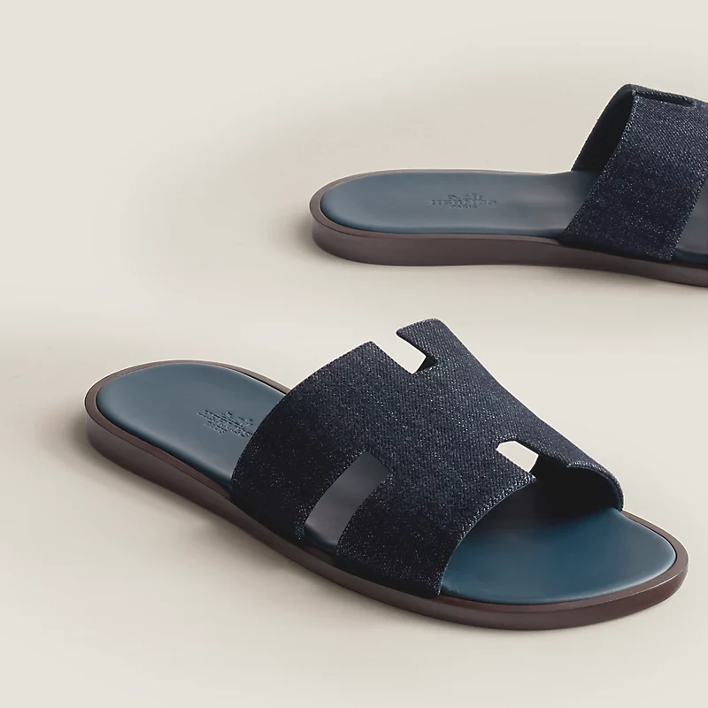  Dép Nam Hermes Izmir Sandal 'Denim' 