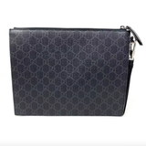  Túi Nam Gucci GG Supreme Eagle Pouch 'Gray' 