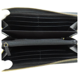  Túi Nữ Gucci Long Wallet Leather 'Black' 