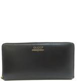 Túi Nữ Gucci Long Wallet Leather 'Black' 
