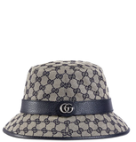  Mũ Nữ Gucci GG Canvas Bucket Hat 'Beige Navy' 