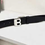  Thắt Lưng Nam Bally Double-Sided Leather 'Black' 