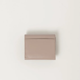  Ví Nữ Miu Miu Bean Paste Small Leather 'Pink' 