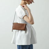  Túi Nữ Miu Miu Oak Nappa Leather Mini Pouch 'Brown' 