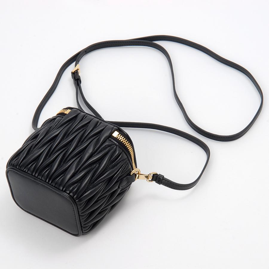  Túi Nữ Miu Miu Matelasse Nappa Leather 'Black' 