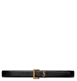  Thắt Lưng Saint Laurent Cassandre 'Black Gold' 
