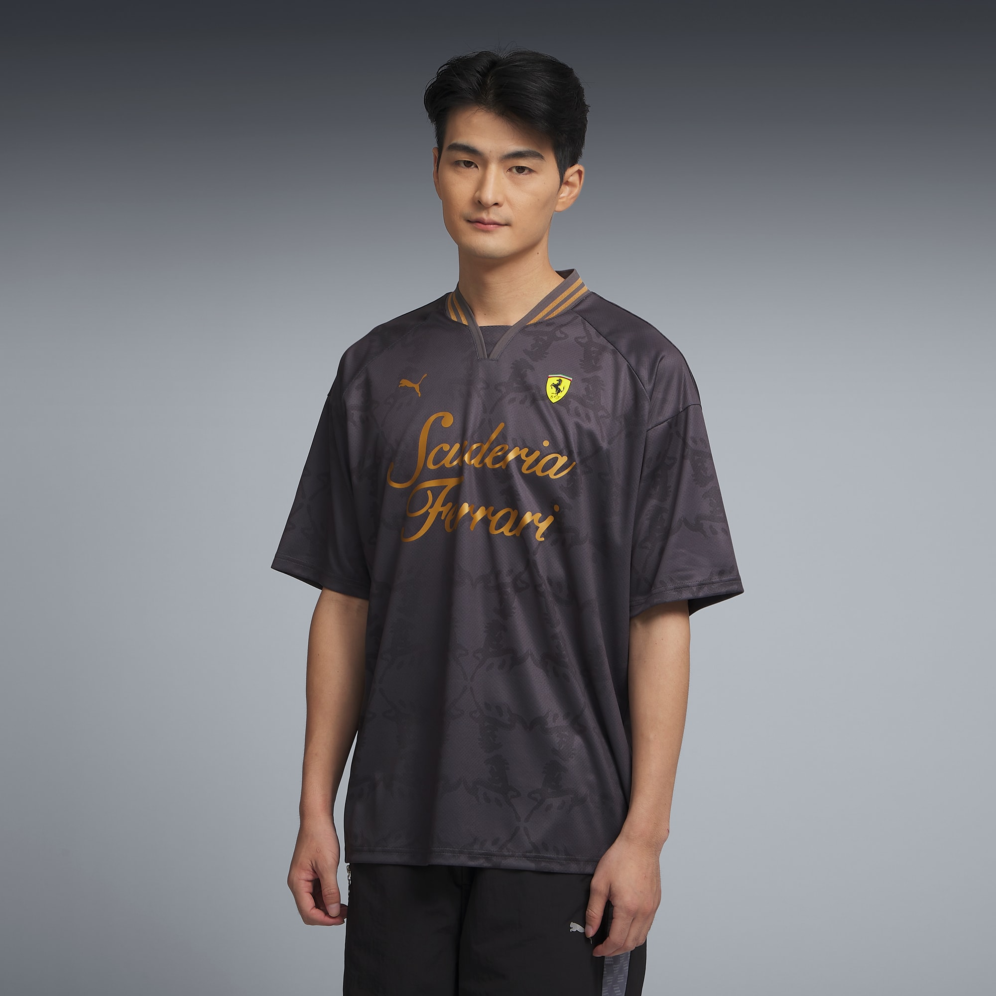  Áo Puma Ferrari Yoh Jersey ‘Black’ 