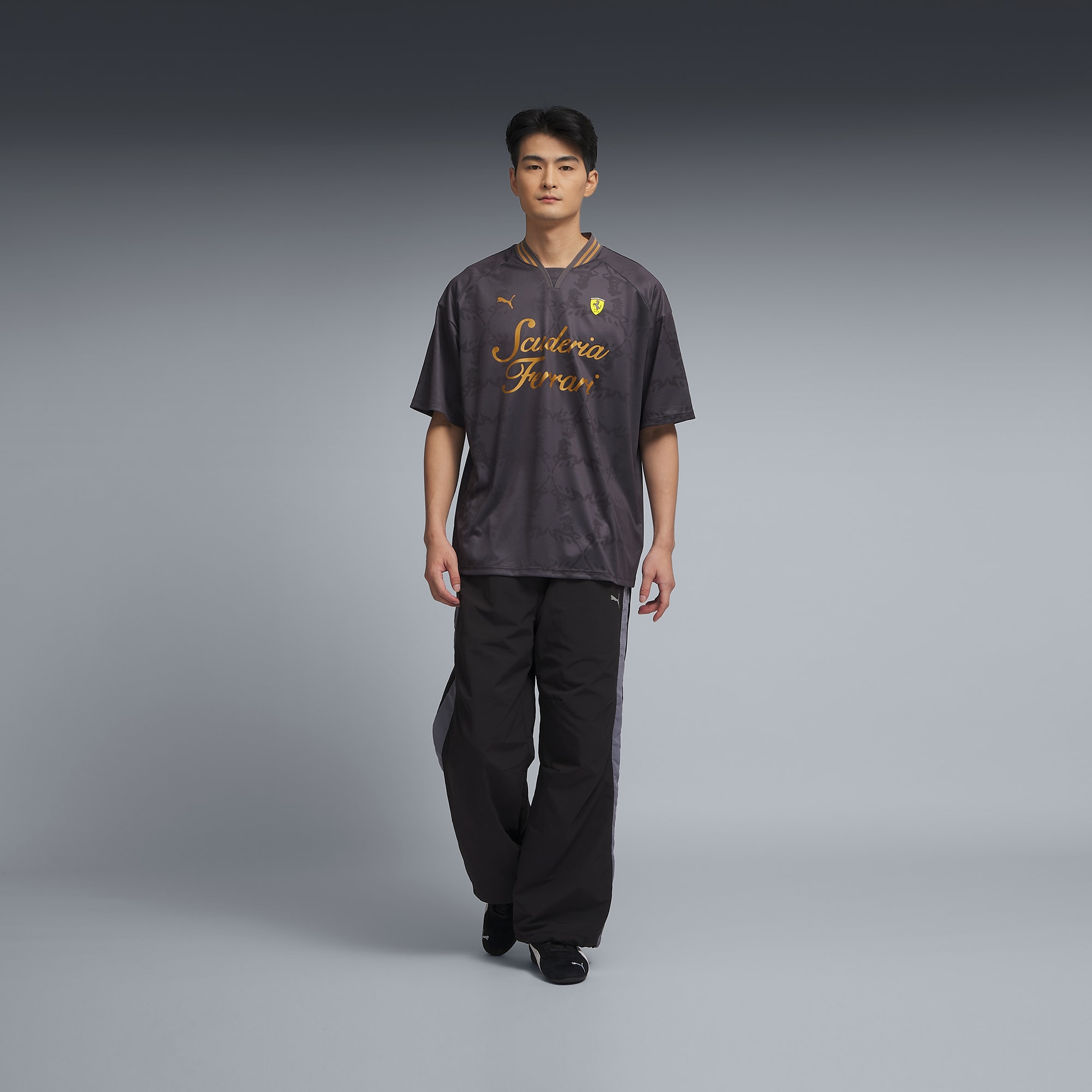  Áo Puma Ferrari Yoh Jersey ‘Black’ 