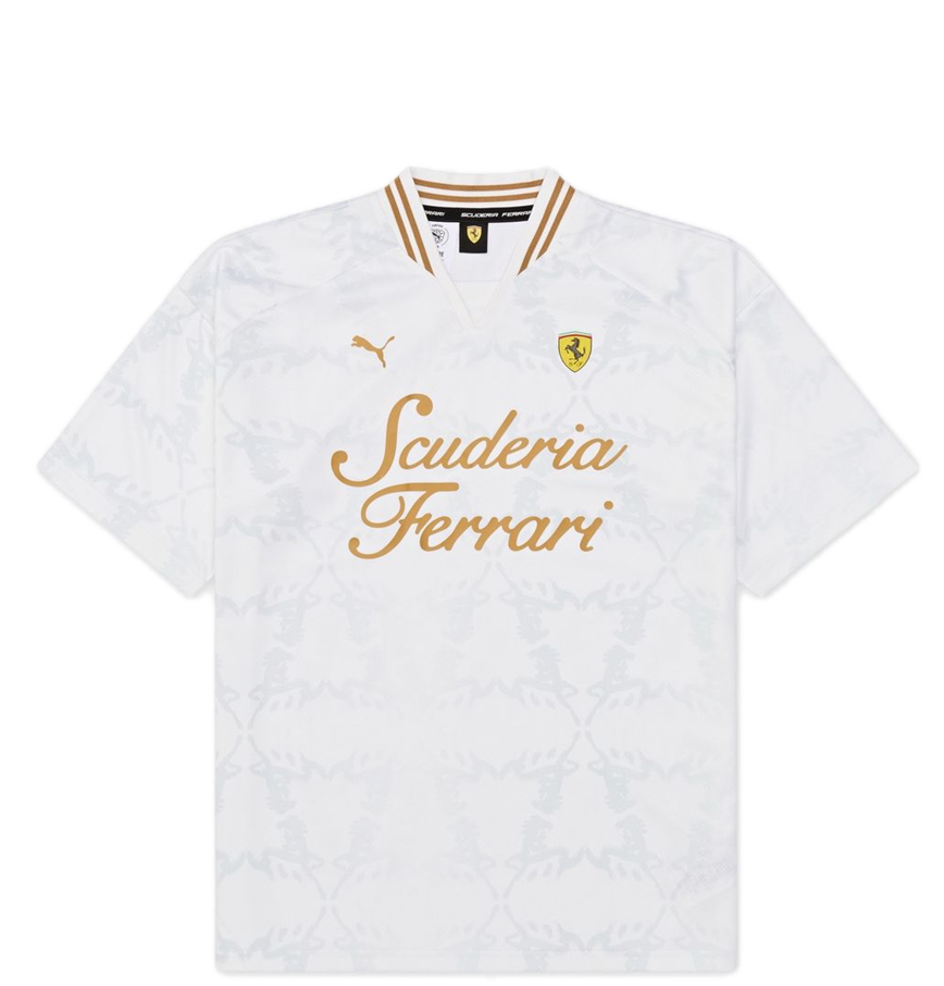  Áo Puma Ferrari Yoh Jersey ‘White’ 