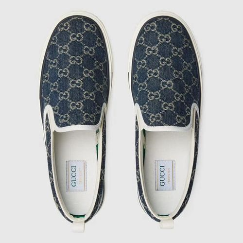  Giày Nam Gucci Tennis 1977 Slip-on 'Blue' 