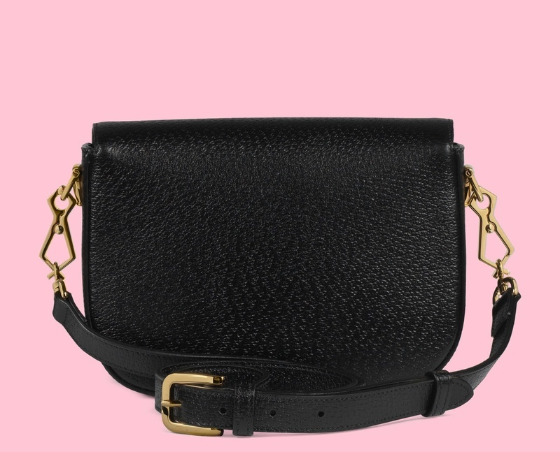  Túi Gucci x adidas Horsebit 1955 Bag 'Black White' 
