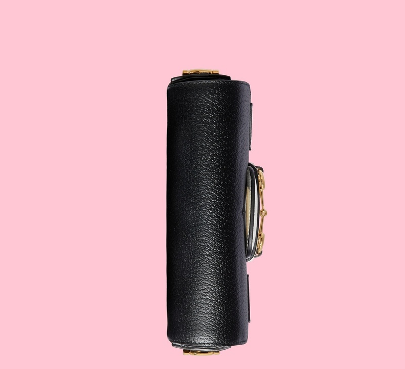  Túi Gucci x adidas Horsebit 1955 Bag 'Black White' 