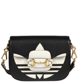  Túi Gucci x adidas Horsebit 1955 Bag 'Black White' 
