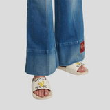  Dép Nữ Gucci Kitten 'White' 