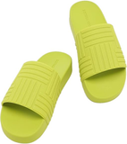  Dép Nữ Bottega Veneta Slider 'Yellow Green' 