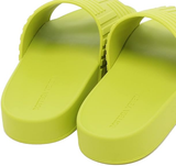  Dép Nữ Bottega Veneta Slider 'Yellow Green' 