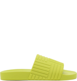  Dép Nữ Bottega Veneta Slider 'Yellow Green' 